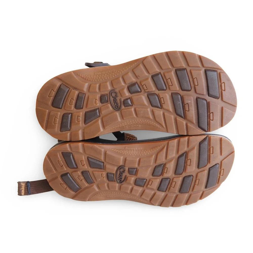 Chaco Sandals Youth 6 Black Brown Sport Hiking Outdoor Adjustable Kids Unisex
